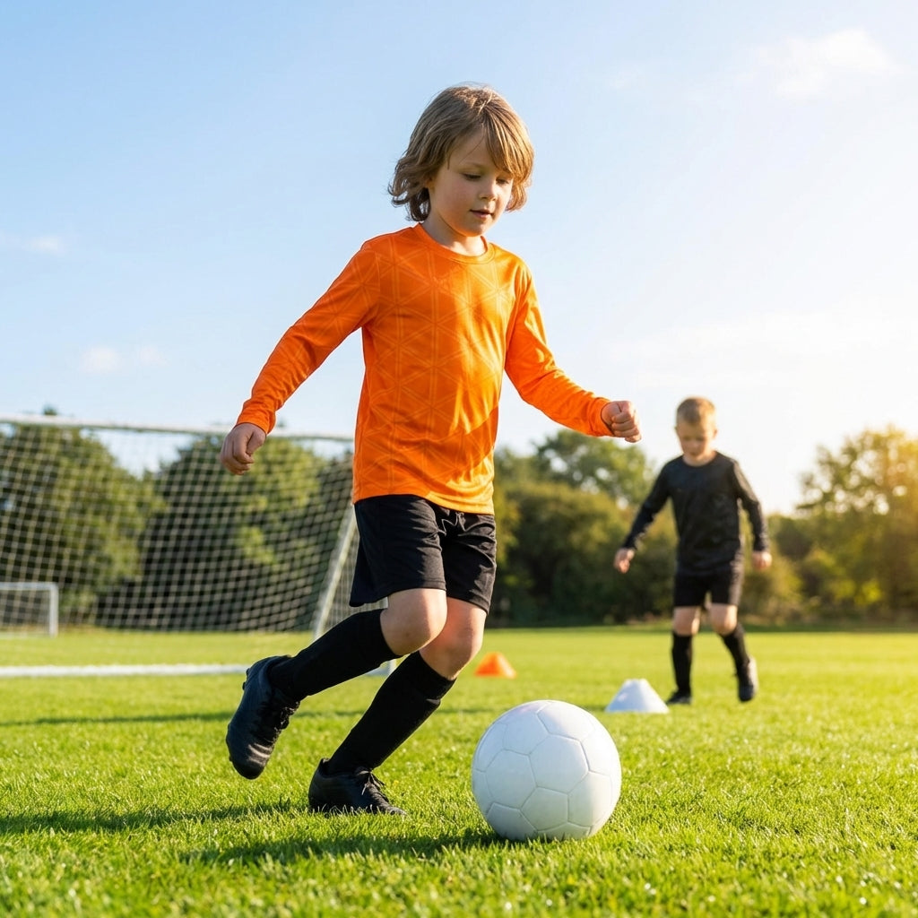 Geo Football Shirts for Kids Ages 5-14