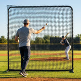 Baseball Replacement Net 7ft x 7ft, Heavy Duty Knotted Twine