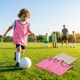 Football training bibs in quick-dry mesh