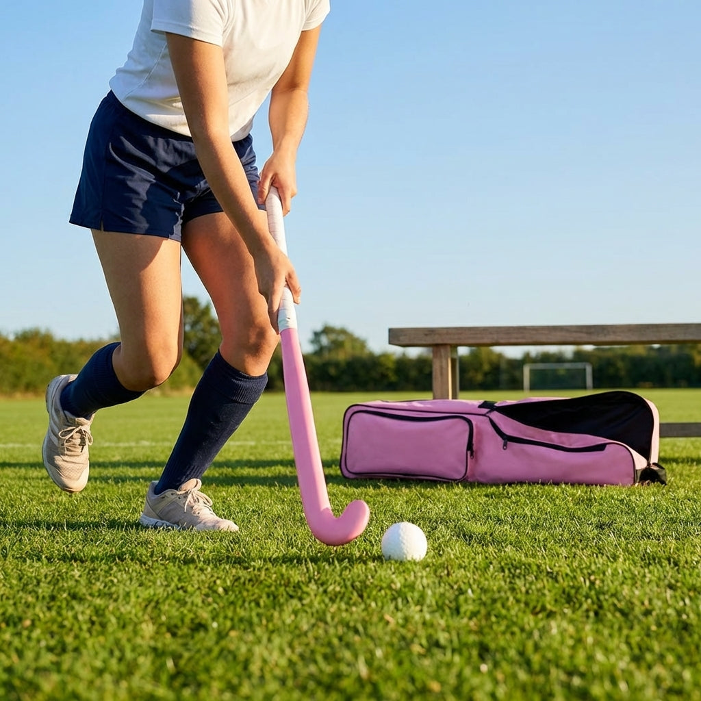 Carbon Fibre Hockey Stick, 95% Carbon, available in 2 sizes and colours