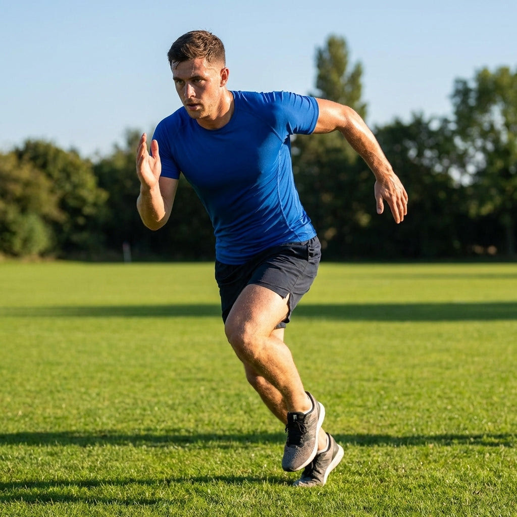 Men's base layer short sleeve top in various colours, perfect for sports