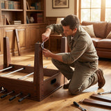 Table football spare parts, including legs and rods
