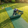 Portable Cricket Pitch Mat in Green for Indoor/Outdoor Use