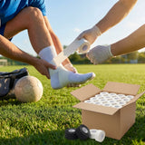 Elastic Adhesive Bandage Tape – Black/White – Cotton Spandex – Sports & Physio Use