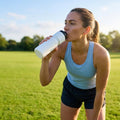 750ml sports water bottle in multiple colours, BPA-free plastic