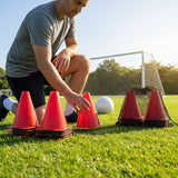 Training cones for sports practice, durable 12-inch cones