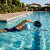 Swimming hand paddles with ergonomic design for swim training