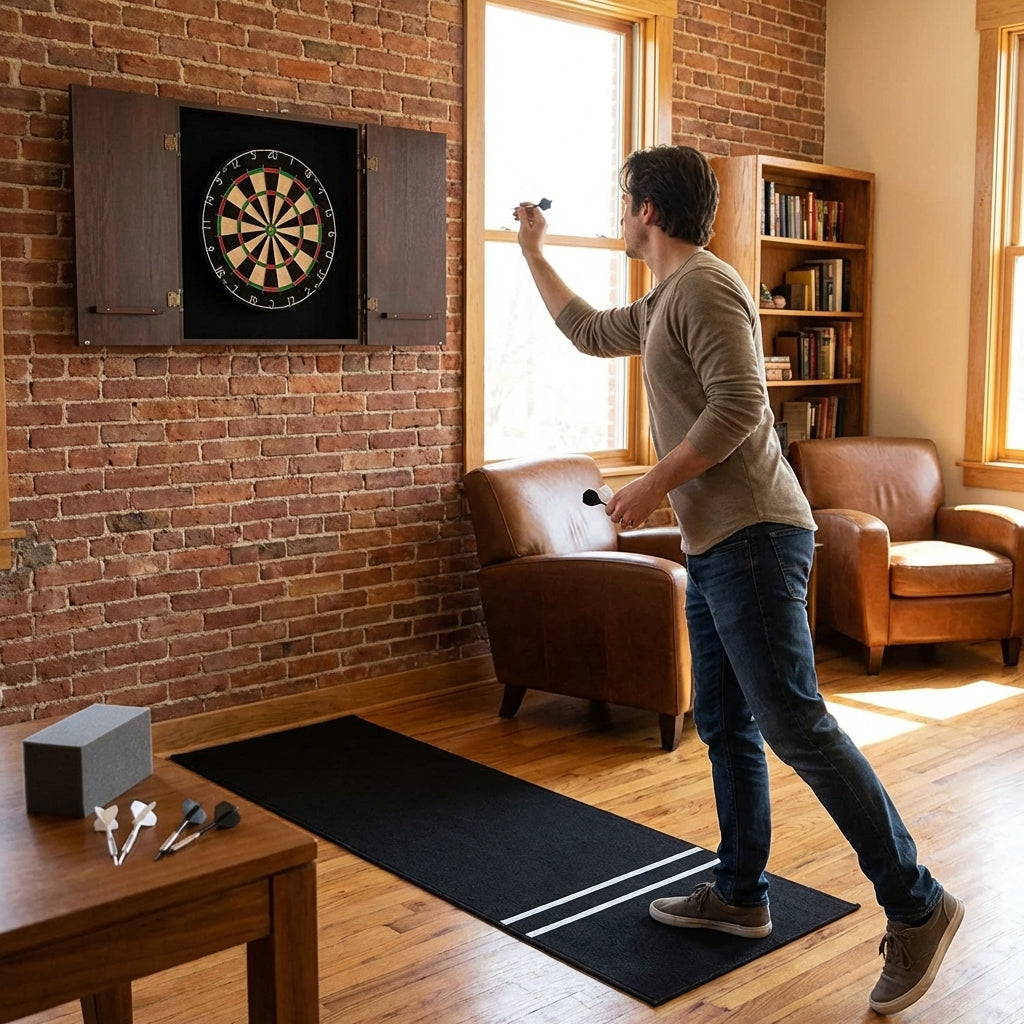Professional darts bundle with dartboard and accessories