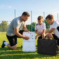 Double-sided coaching board with aluminium frame and accessories
