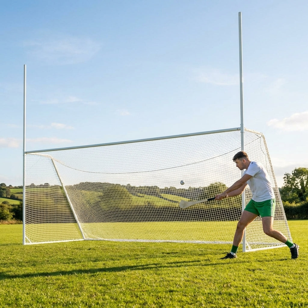 Freestanding Gaelic and Hurling Goal with Aluminium Frame