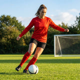 Women's Long Sleeve Football Shirt in vibrant colours