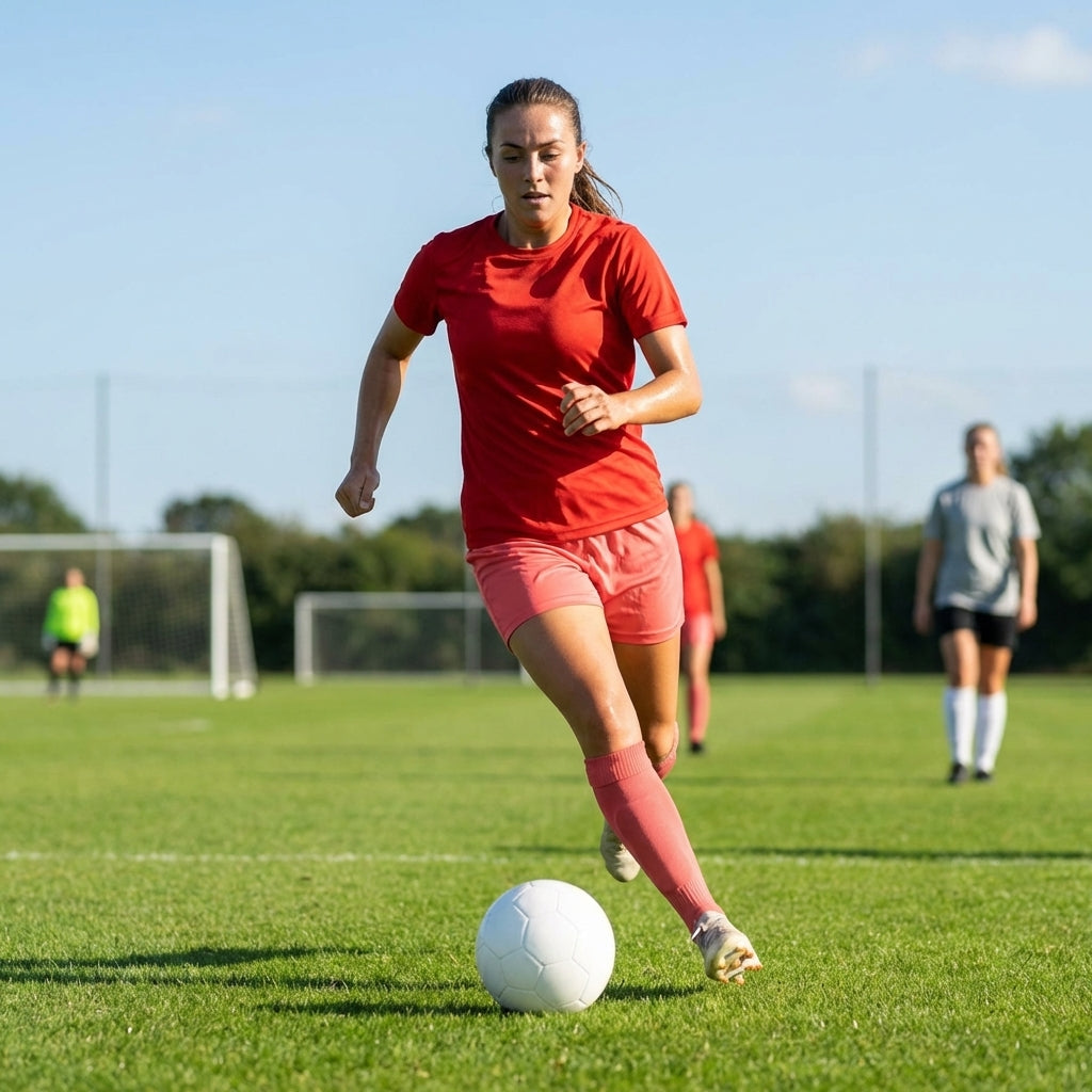 Polyester Football Shorts in multiple colours and sizes, perfect for athletes