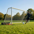 16ft x 7ft aluminium football goal for youth teams