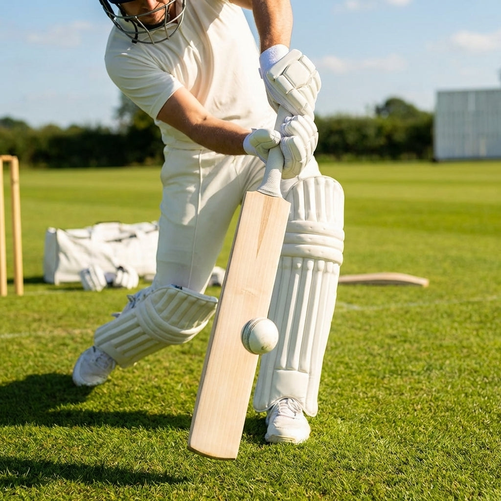 English Willow Cricket Bat with premium handcrafted wood