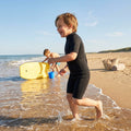 Kids shorty wetsuits in neoprene for water sports