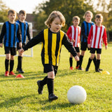 Kids Football Shirts in Striped Design for Youth Teams