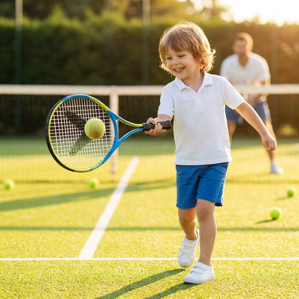 Mini Tennis Rackets in Various Sizes and Aluminium Material
