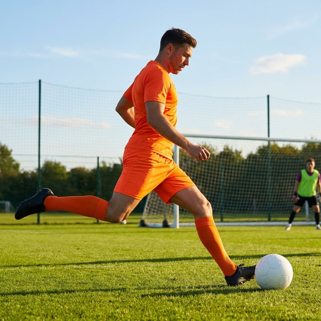 Football shorts in various colours made from polyester, ideal for sports