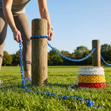 Plastic Chain Barrier in vibrant colours for versatile use