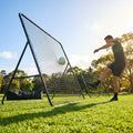 Aussie Rules Football Rebounder with galvanised steel frame for training