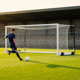 Replacement football goal nets for Alu110 goals, various sizes in white