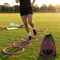 Agility Training Rings – Pack of 6 – Durable PP Plastic – Multi-Sport Use image 14