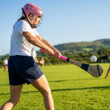 Ash Hurling Stick with custom grip colours, ideal for indoor and outdoor sports