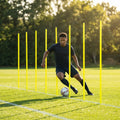 Slalom training poles in vibrant colours for agility training