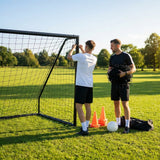 Football goal net in multiple sizes and colours for clubs and gardens
