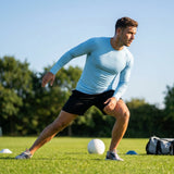 Men's long sleeve base layer in various colours for sports