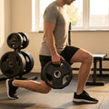 Olympic weight plates with PU coating, various weights