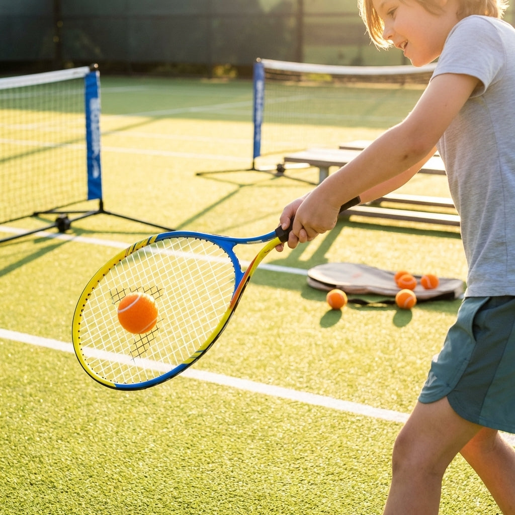 Mini Tennis Rackets in Various Sizes and Aluminium Material