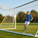 Replacement football goal nets for Alu110 goals, various sizes in white