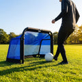 Aluminium Folding Football Goal in various sizes and colours, ideal for training and matches