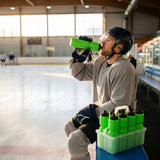 Ice hockey water bottle, 750ml BPA-free plastic