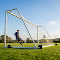 Aluminium football goal 24x8ft for outdoor matches