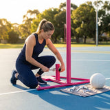 Netball Post Replacement Parts for Blue and Pink Freestanding Units