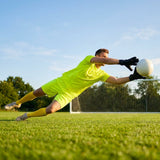 Men's goalkeeper shorts in polyester for football and futsal