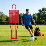6ft football mannequin made from premium nylon, used for training - product detail
