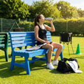 Tennis Court Bench in Aluminium for Sports Facilities