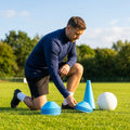 Training cones for sports practice, durable 12-inch cones
