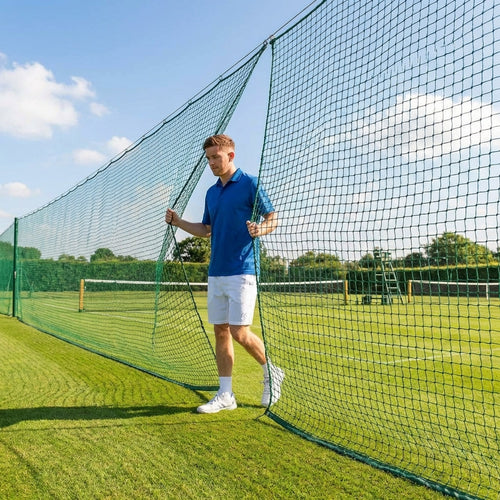 Indoor Tennis Divider Net – 13ft – HDPP with Cotton Tape – Tennis Facilities