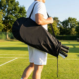 Durable tennis racket bags in various sizes for easy transport