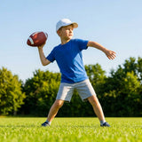 American Football Game Ball with PU Leather Cover