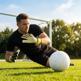 Professional goalkeeper gloves in various sizes and colours