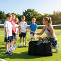 Tennis racket and bag set with aluminium rackets for coaches and players
