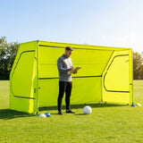 Portable team shelter in 10 colours with steel frame for sports events