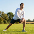 Men's long sleeve base layer in various colours for sports