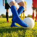 Football socks available in various sizes and vibrant colours