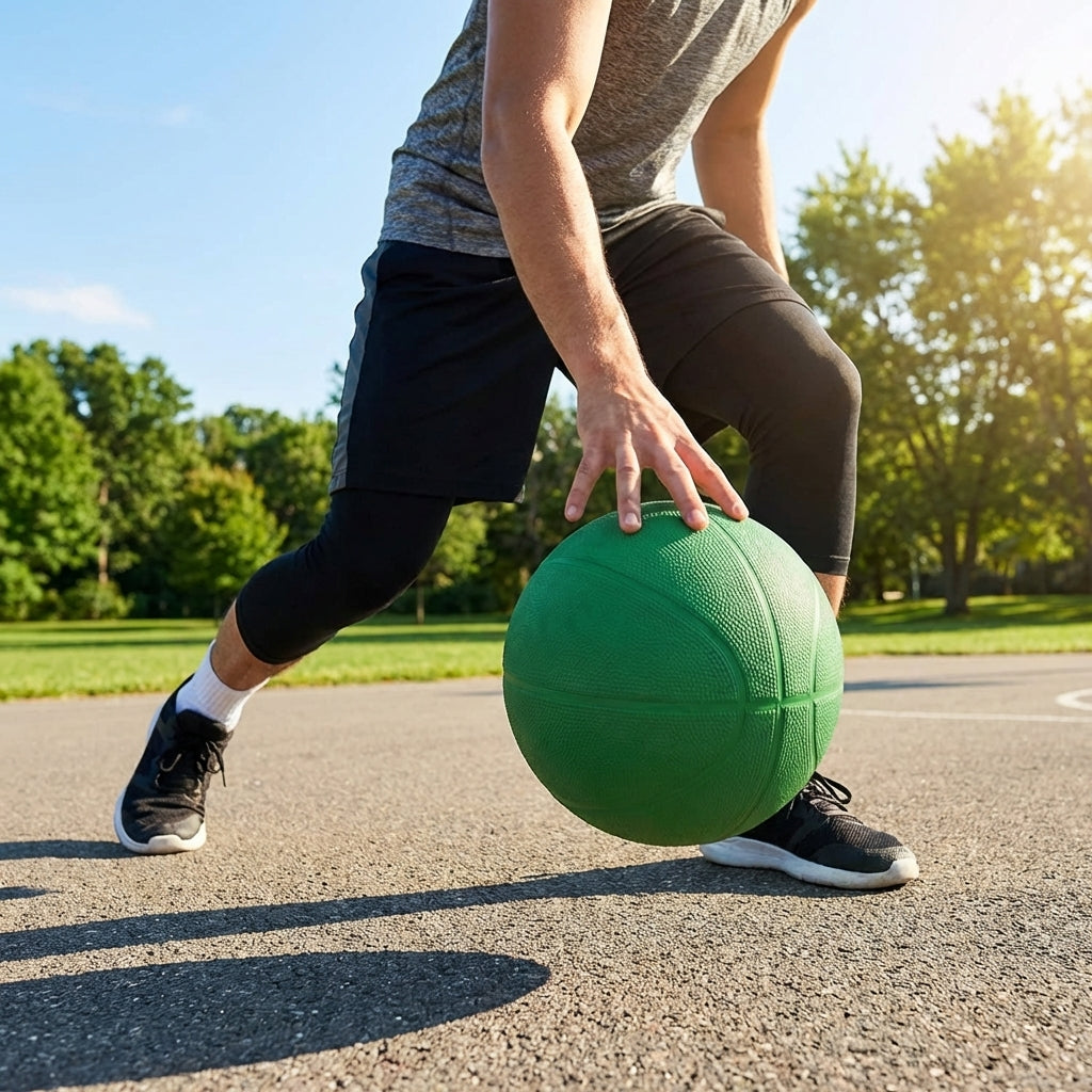 Rubber Basketball in multiple sizes for versatile play